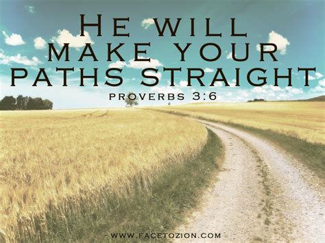 Proverbs 36 ~ He Will Make Your Paths Straight Beach Quotes