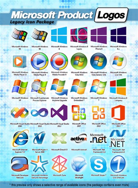 Microsoft Product Logos By Mtb Dab On Deviantart