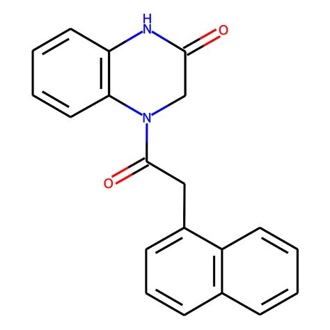 d479 0319 — chemdiv screening compound 4 [2 naphthalen 1 yl acetyl] 1 2 3 4