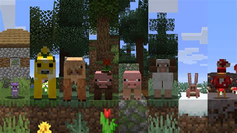 I Made A Resource Pack That Adds Minecraft Earth Mobs As Biome Variants Minecraft