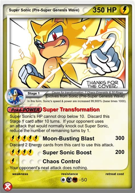 If you still don't have a my sonic account, creating one is easy and free. Super Sonic (Archie Comics) | Sonic, Archie comics, Pokemon cards