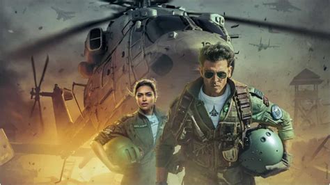 fighter countdown hrithik roshan unveils new poster ft him and deepika padukone as release