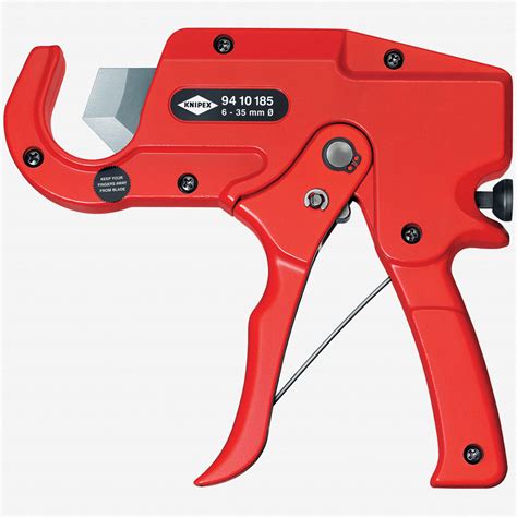 Knipex 94 10 185 Pipe Cutter For Plastic Conduit Pipes And Electrical