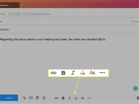 How To Change The Font In Yahoo Mail Foneadams