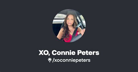 Xo Connie Peters Instagram Facebook Tiktok Linktree