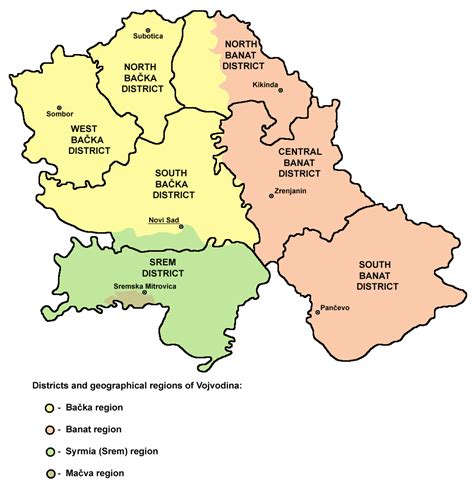 Liste Der Orte Der Vojvodina