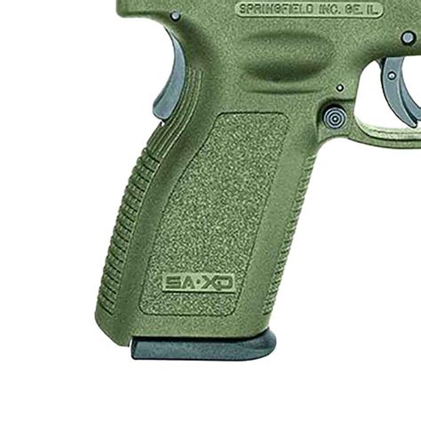 Springfield Armory X Treme Duty 9mm Luger 4in Green Pistol 101