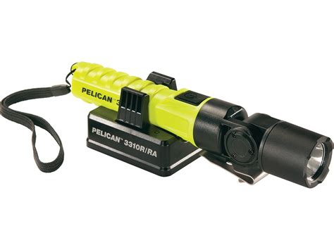 Easy recharging the light comes with a rechargeable battery and you can recharge it via usb or on the go with a simple magnetic charging port located on the back end of the flashlight. Pelican 3310R-RA Rechargeable LED Flashlight|948 Lumens