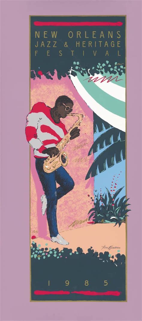 See Every Jazz Fest Poster From 1970 To 2019 Jazz Poster Jazz Fest