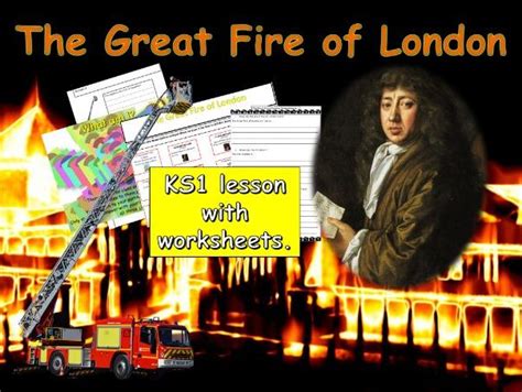 Fire Of London Lesson Ks1 31 Slides Teaching Resources