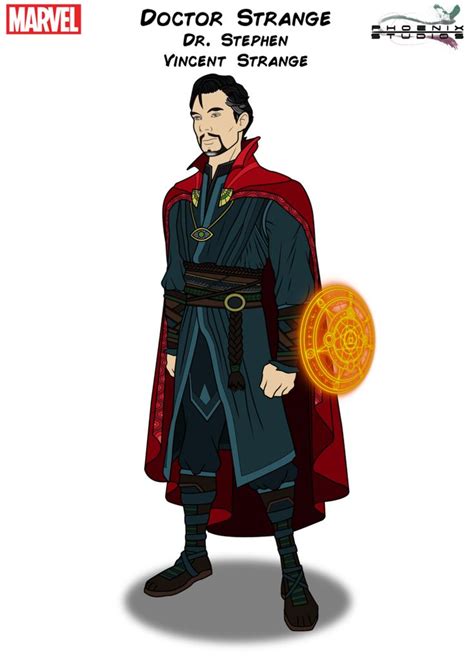 The Doctor Strange Character Is Standing In Front Of A White Background