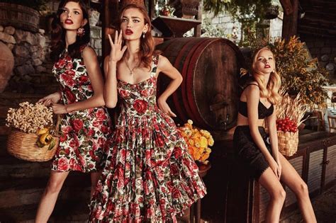 Dolce And Gabbana Summer 2017 Ad Campaign