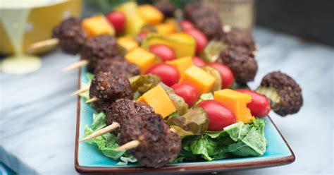 Mini Cheeseburger Kabobs Recipe Fire Up The Grill Obesityhelp