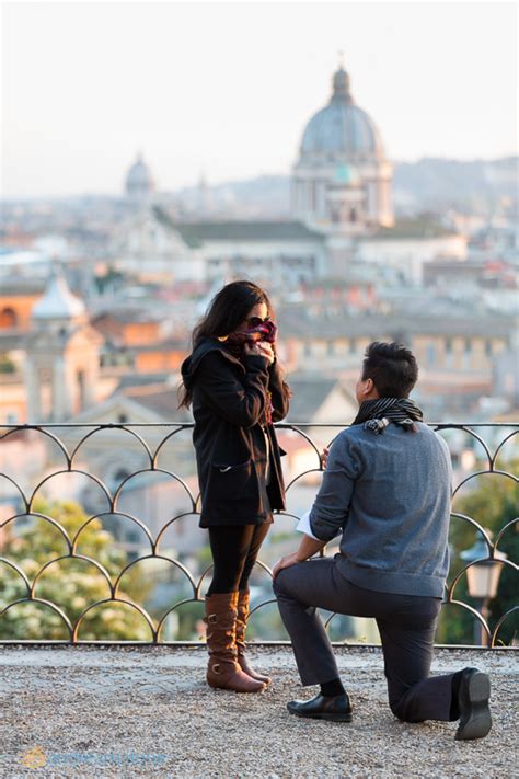 rome surprise proposal photography photographer italy