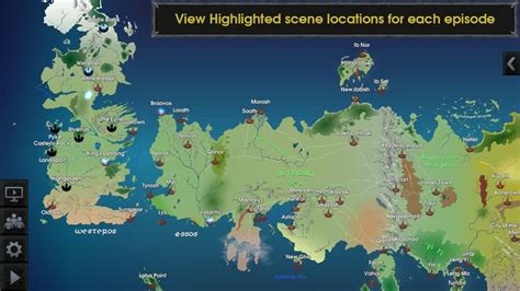 Map Of Westeros Juego De Tronos Criaturas Fantásticas Mapas