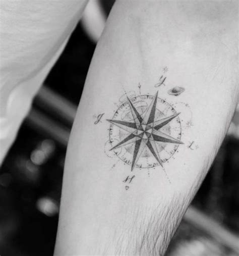 50 Stunning Compass Tattoo Design Ideas Best Of 2024