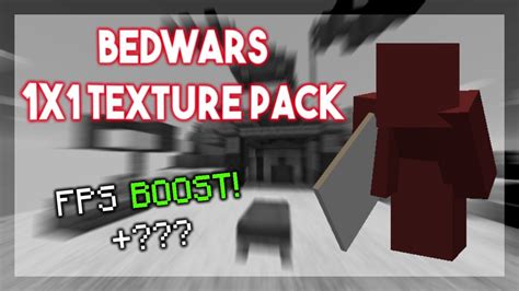 Bedwars With 1x1 Texture Pack Fps Boost Youtube