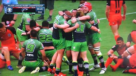 Seattle Stuns San Diego In Final Seconds To Defend Major League Rugby