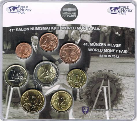 France Série Euro 2012 Salon Numismatique De Berlin Pieces Eurotv