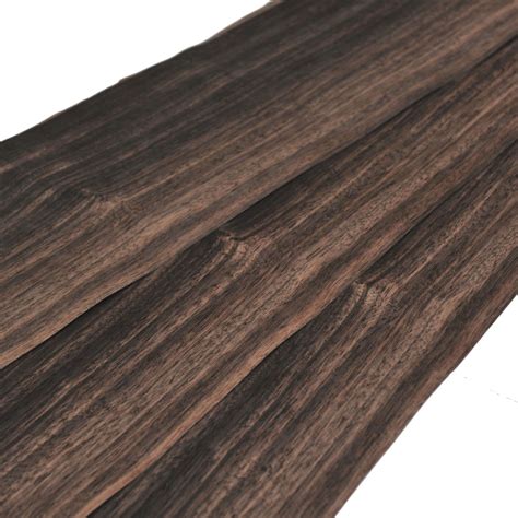 Ebony Amarrah Wood Veneer Sheet 7ft 3 X 7 220 X 18 Cm