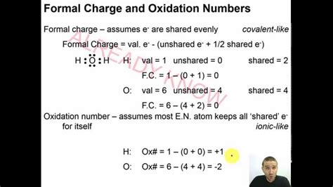 However, for the purposes of this introduction, it would be helpful if you knew about Chapter 08 - 27 - Formal Charge and Oxidation Numbers ...