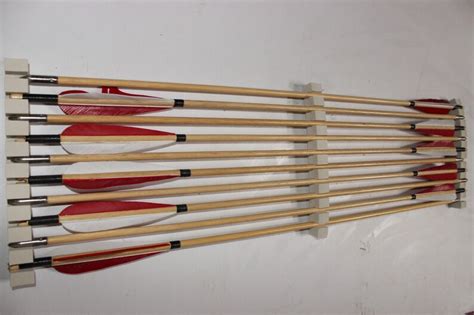 25 X335 High Quality Wood Flight Arrow Shafts Choice Etsy