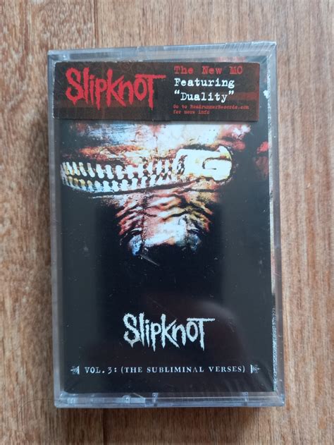 Slipknot Vol The Subliminal Verses Cassette Photo Metal Kingdom