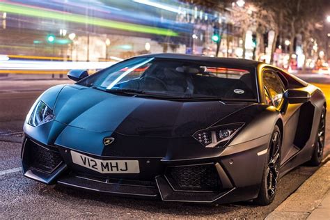 This build comes courtesy of evs motors, an authorized adv.1 dealer located in houston, texas. Matte Black Lamborghini Aventador | Explore TS Multimedia ...