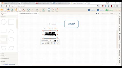 Crear Mapa Conceptual En Creately Youtube