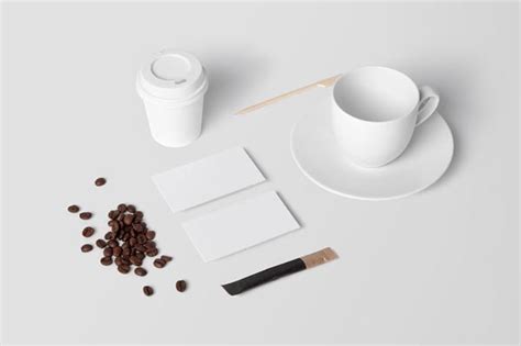 Coffee Stationery Mockup