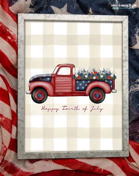 4th Of July Printable Pics Paperbox Press Parties Free 4th Of July