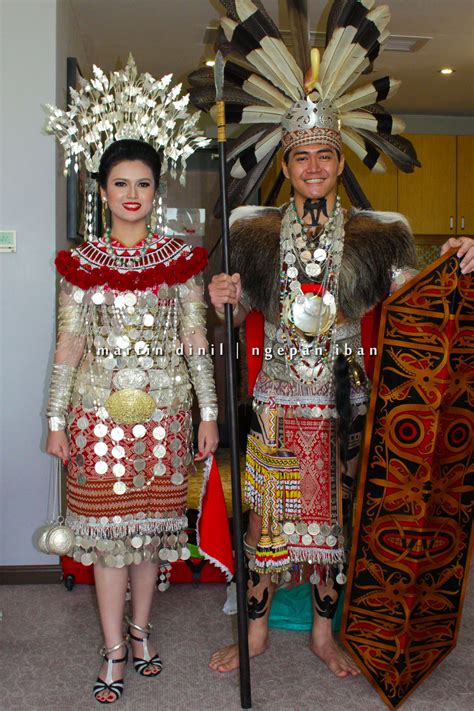 Classy And Spectacular Iban Traditional Costume From Sarawak Borneo My Xxx Hot Girl