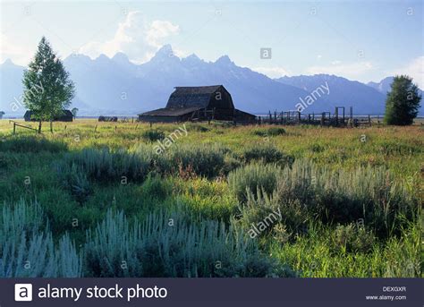 Elk266 1332 Wyoming Grand Teton National Park Teton Range With Mormon