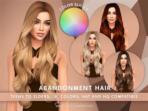 Sims 4 Hair Colors