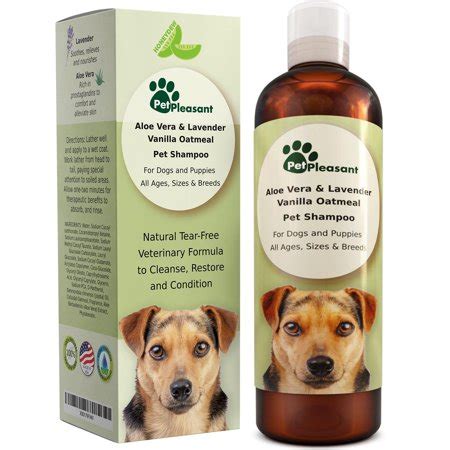 It's popularly used as a home remedy for many skin ailments including skin rashes, bug. Vanilla Oatmeal Dog Shampoo with Aloe Vera - Colloidal ...