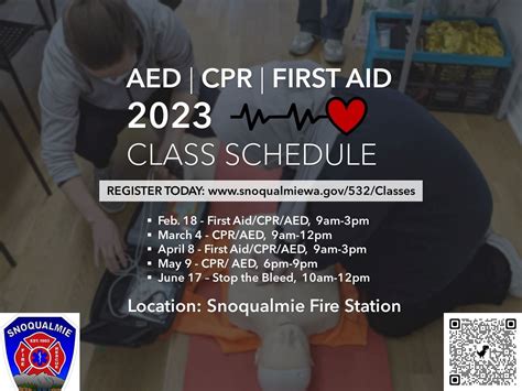 Help Save A Life With Cpr Aed First Aid And Stop The Bleed Classes
