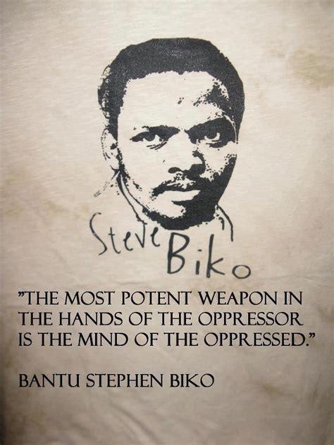 The Most Potent Weapon In The Hands Of The Oppressor Is The Mind Of