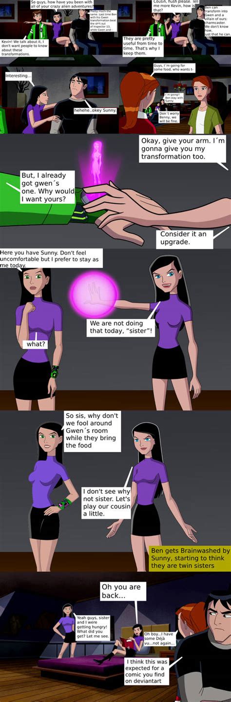 Sunny Trouble Ben 10 Tg Story By Cooki45 On Deviantart