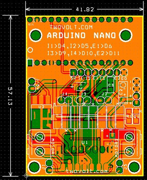 L298 Dualsingle Dc Motor Driver Shield Arduino Nano Circuit Ideas I