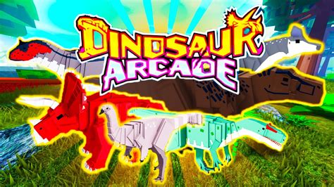 Roblox Dinosaur Arcade 6 Playable Dinosaurs All Available Dinosaurs