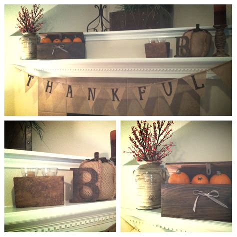 Fall mantle love!! | Fall mantle decor, Mantle decor, Fall mantle