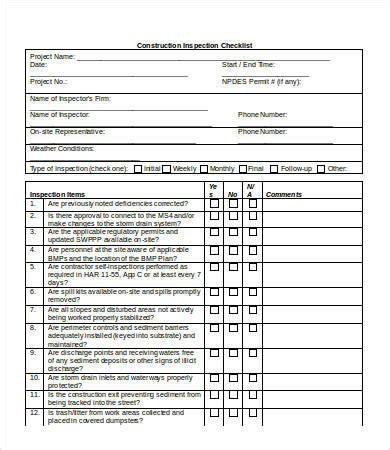 A pdf guide to help evaluate damage (rack inspection guidelines) and a pallet rack inspection checklist (audit file in. FREE 28+ Checklist Templates in MS Word