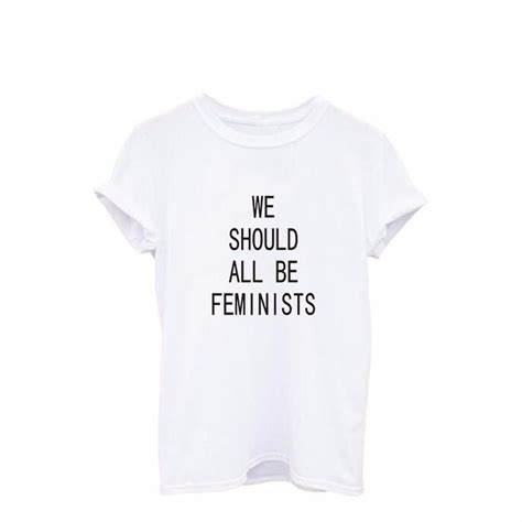 Feminist Tee Top Shirt Women Tops Feminist Tees