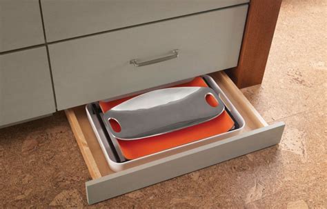 Moving from the ground on up we reach the wall kitchen cabinets. Toe Kick Storage | Cabinets of the Desert