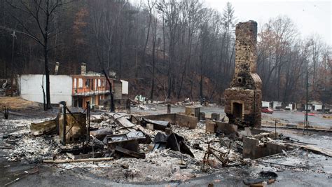 360 Video Gatlinburg Area Destroyed By Wildfires