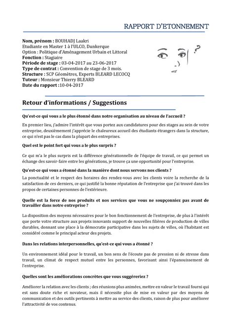 Rapport Détonnement De Laakri Bouhadj