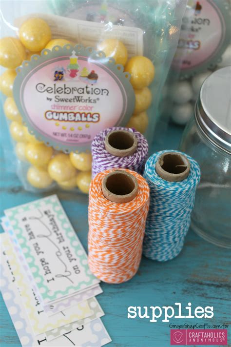 Birthday present ideas for mom. Craftaholics Anonymous® | Easy Birthday Gift Idea with ...