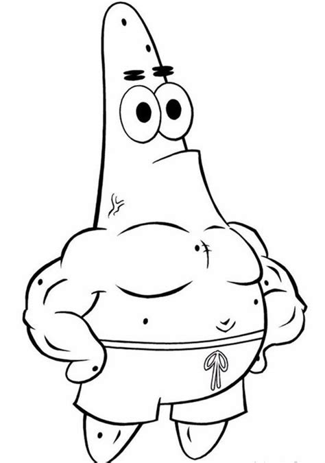 Patrick Star Drawing At Explore Collection Of