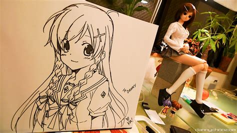 How To Draw Anime Illustrator Kurot Is In Town And She Sto Flickr