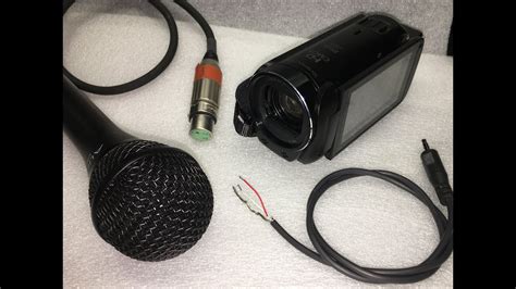 Using An External Microphone With A Video Camera Youtube